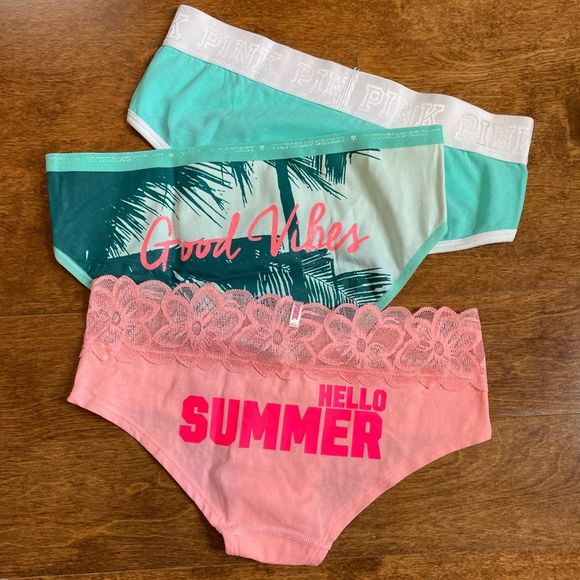 Victoria’s Secret Bikini Panty Lot Set Small Summer - Picture 3 of 5